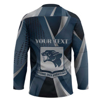 Personalized 761st Tank Battalion WWII Hockey Jersey Black Panthers Tribute