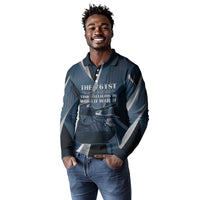 Personalized 761st Tank Battalion WWII Long Sleeve Polo Shirt Black Panthers Tribute