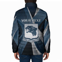 Personalized 761st Tank Battalion WWII Padded Jacket Black Panthers Tribute