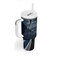 Personalized 761st Tank Battalion WWII Tumbler With Handle Black Panthers Tribute