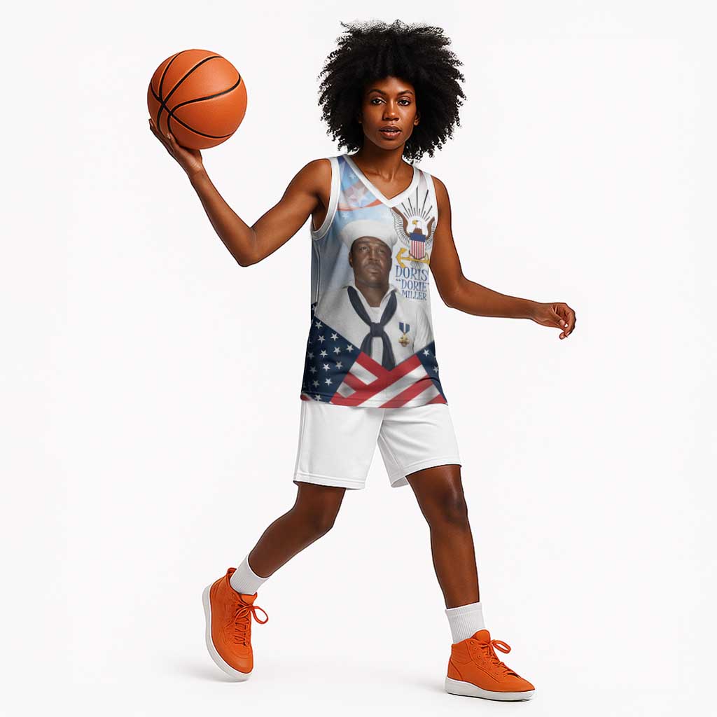 Doris Dorie Miller Basketball Jersey The Hero Pearl Harbor