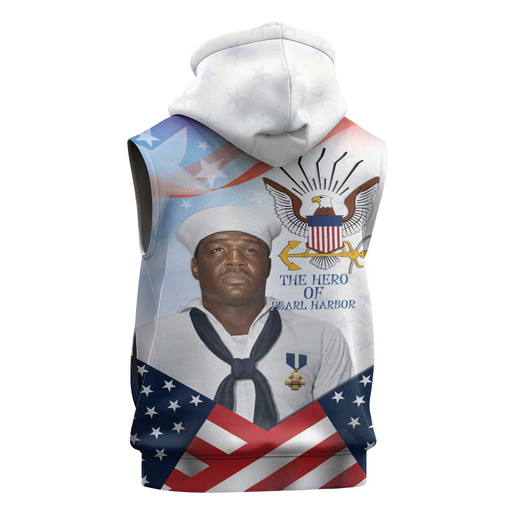 Doris Dorie Miller Sleeveless Hoodie The Hero Pearl Harbor
