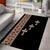 Ethiopia Angels Tilet Area Rug Ethiopian Cross Black Color
