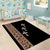 Ethiopia Angels Tilet Area Rug Ethiopian Cross Black Color