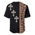 Ethiopia Angels Tilet Baseball Jersey Ethiopian Cross Black Color