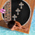 Ethiopia Angels Tilet Beach Blanket Ethiopian Cross Black Color