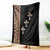 Ethiopia Angels Tilet Blanket Ethiopian Cross Black Color