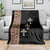 Ethiopia Angels Tilet Blanket Ethiopian Cross Black Color