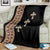 Ethiopia Angels Tilet Blanket Ethiopian Cross Black Color