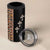 Ethiopia Angels Tilet 4 in 1 Can Cooler Tumbler Ethiopian Cross Black Color