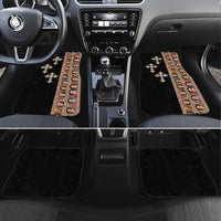 Ethiopia Angels Tilet Car Mats Ethiopian Cross Black Color