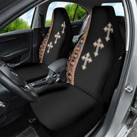 Ethiopia Angels Tilet Car Seat Cover Ethiopian Cross Black Color