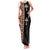 Ethiopia Angels Tilet Family Matching Tank Maxi Dress and Hawaiian Shirt Ethiopian Cross Black Color
