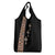 Ethiopia Angels Tilet Grocery Bag Ethiopian Cross Black Color