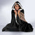 Ethiopia Angels Tilet Hooded Blanket Ethiopian Cross Black Color