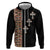 Ethiopia Angels Tilet Hoodie Ethiopian Cross Black Color