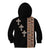 Ethiopia Angels Tilet Kid Hoodie Ethiopian Cross Black Color