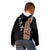 Ethiopia Angels Tilet Kid Hoodie Ethiopian Cross Black Color