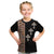 Ethiopia Angels Tilet Kid T Shirt Ethiopian Cross Black Color