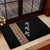 Ethiopia Angels Tilet Rubber Doormat Ethiopian Cross Black Color