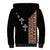 Ethiopia Angels Tilet Sherpa Hoodie Ethiopian Cross Black Color