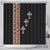 Ethiopia Angels Tilet Shower Curtain Ethiopian Cross Black Color