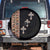 Ethiopia Angels Tilet Spare Tire Cover Ethiopian Cross Black Color