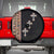 Ethiopia Angels Tilet Spare Tire Cover Ethiopian Cross Black Color