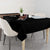 Ethiopia Angels Tilet Tablecloth Ethiopian Cross Black Color
