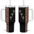 Ethiopia Angels Tilet Tumbler With Handle Ethiopian Cross Black Color