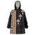 Ethiopia Angels Tilet Wearable Blanket Hoodie Ethiopian Cross Black Color