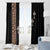 Ethiopia Angels Tilet Window Curtain Ethiopian Cross Black Color