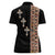 Ethiopia Angels Tilet Women Polo Shirt Ethiopian Cross Black Color