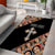 Personalized Ethiopian Orthodox Church Angel Area Rug Black Color