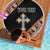 Personalized Ethiopian Orthodox Church Angel Beach Blanket Black Color