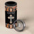 Personalized Ethiopian Orthodox Church Angel 4 in 1 Can Cooler Tumbler Black Color