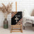 Personalized Ethiopian Orthodox Church Angel Canvas Wall Art Black Color