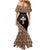 Personalized Ethiopian Orthodox Church Angel Family Matching Mermaid Dress and Hawaiian Shirt Black Color