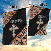 Personalized Ethiopian Orthodox Church Angel Garden Flag Black Color
