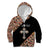 Personalized Ethiopian Orthodox Church Angel Kid Hoodie Black Color
