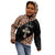 Personalized Ethiopian Orthodox Church Angel Kid Hoodie Black Color