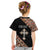 Personalized Ethiopian Orthodox Church Angel Kid T Shirt Black Color