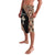 Personalized Ethiopian Orthodox Church Angel Lavalava Black Color