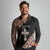 Personalized Ethiopian Orthodox Church Angel Long Sleeve Polo Shirt Black Color