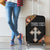 Personalized Ethiopian Orthodox Church Angel Luggage Cover Black Color