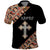 Personalized Ethiopian Orthodox Church Angel Polo Shirt Black Color