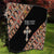 Personalized Ethiopian Orthodox Church Angel Quilt Black Color