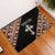 Personalized Ethiopian Orthodox Church Angel Rubber Doormat Black Color
