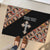 Personalized Ethiopian Orthodox Church Angel Rubber Doormat Black Color