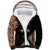 Personalized Ethiopian Orthodox Church Angel Sherpa Hoodie Black Color